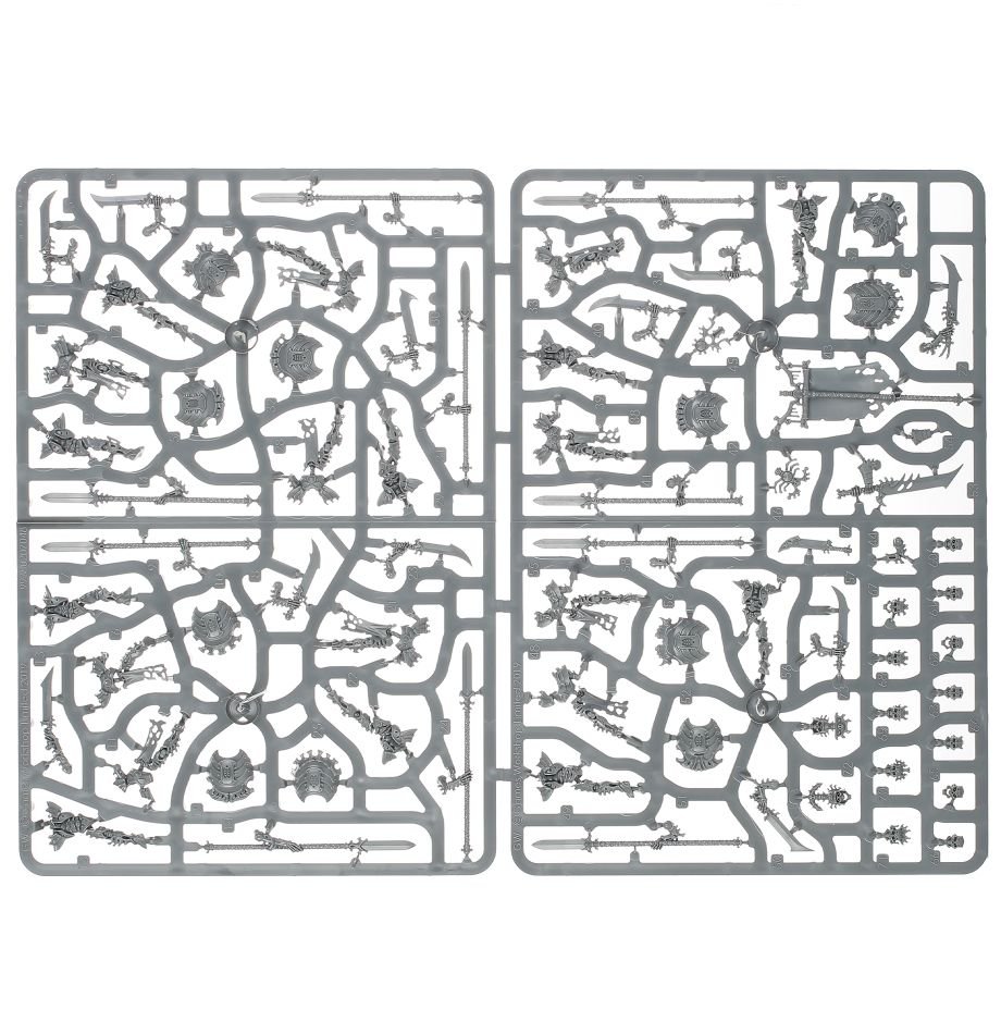 Warhammer Age of Sigmar : Ossiarch Bonereapers - Mortek Guard